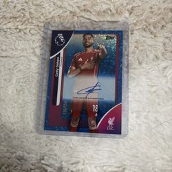 2026 Cody Gakpo Premier League Autographed Card 130/150