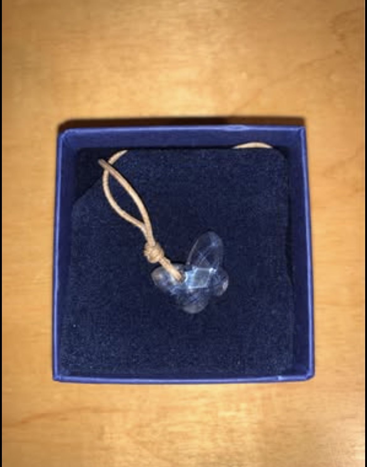 Swarovski Clear Butterfly Crystal Pendant