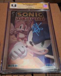 🔥 Roger Craig Smith Autographed Comic CGC COA 9.8🔥