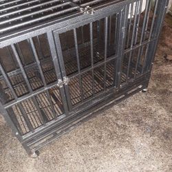 Animal Cage  With Two access Doors 