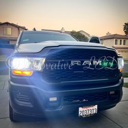 9004 LED Headlight Bulbs,9004/HB1 Hi/Lo Beam LED Headlight Bulb 6500k 9004 LED Bulb Cool White luces 