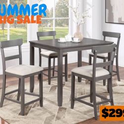 5 Pc Dining Table 