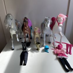 Barbie Horse Riding Set