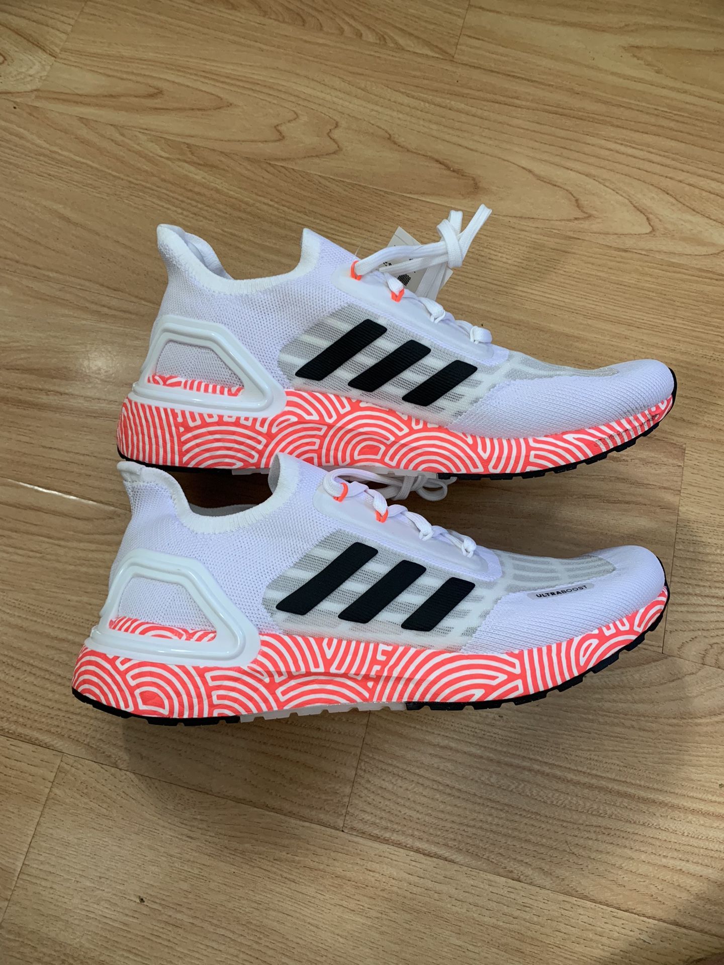 adidas gazelle silver green womens Shop Pink Womens Ultraboost 5X Running Shoes – Shoebacca main image 1