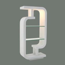 1980s Postmodern Plaster Shelving Unit