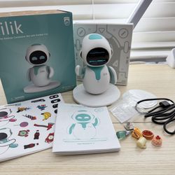 Brand New ENERGIZE LAB Eilik – Cute Robot Pets for Kids and Adults, Your Perfect Interactive Companion at Home or Workspace, Unique Gifts SKU409-S1