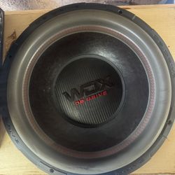 15” dB Drive WDX Setup – Ported Box – Hits Hard – Clean Condition