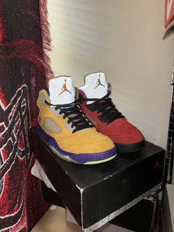 9.5 Men’s—Jordan 5 Retro What The