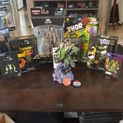 Disney Marvel Loki Figures And Pins 