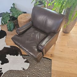 Faux Leather Chair