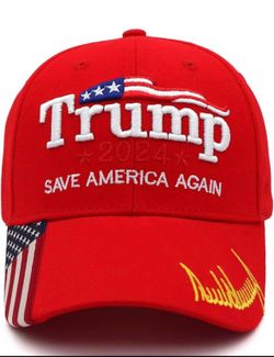 Red hat Trump 2024