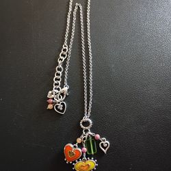 Brighton Hearts Melody Charm Necklace 