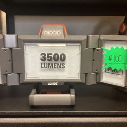 RIDGID 18V LED Light  (Tool-Only) $100