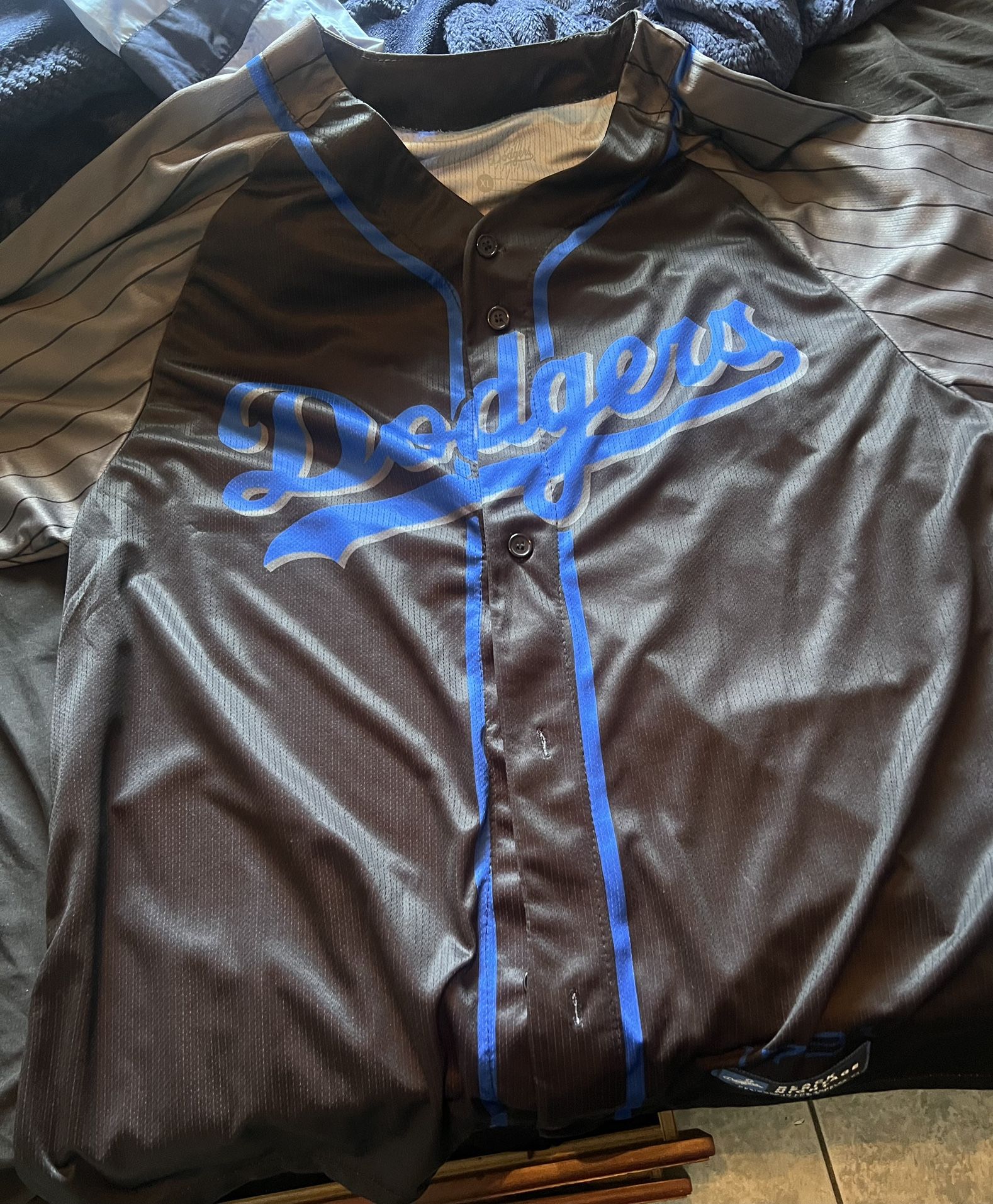 Dodgers Black Heritage Night Jersey