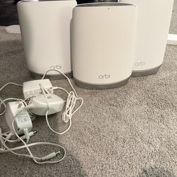 NETGEAR Orbi RBR750 Tri-band Mesh WiFi-6 - 3Pack