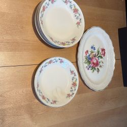 Vintage Floral China 