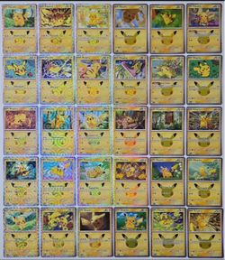 Pikachu Pokémon Card Collection – 30 Cards