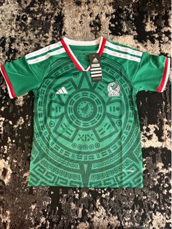 2026 Mexico World Cup home kit, Kids set size 22