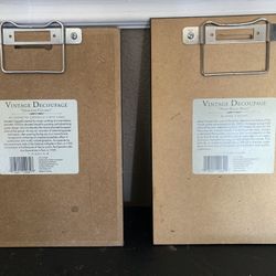 Vintage Decoupage 8by12