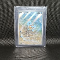 Pokémon Tcg S&V 151 Squirtle 170/165  illustration Rare Mint 