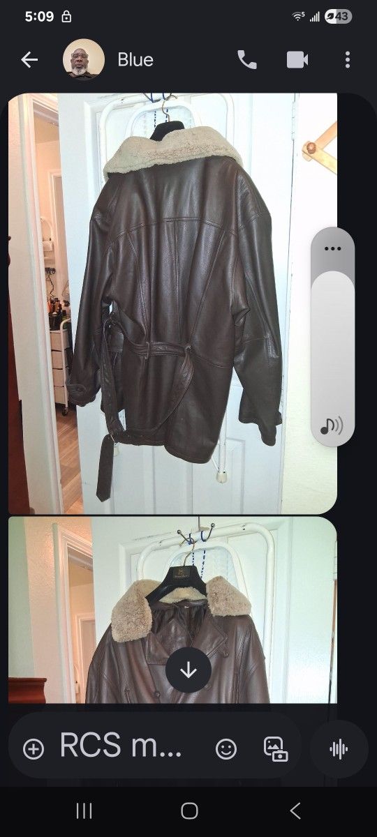 Genuine Leather Coat
