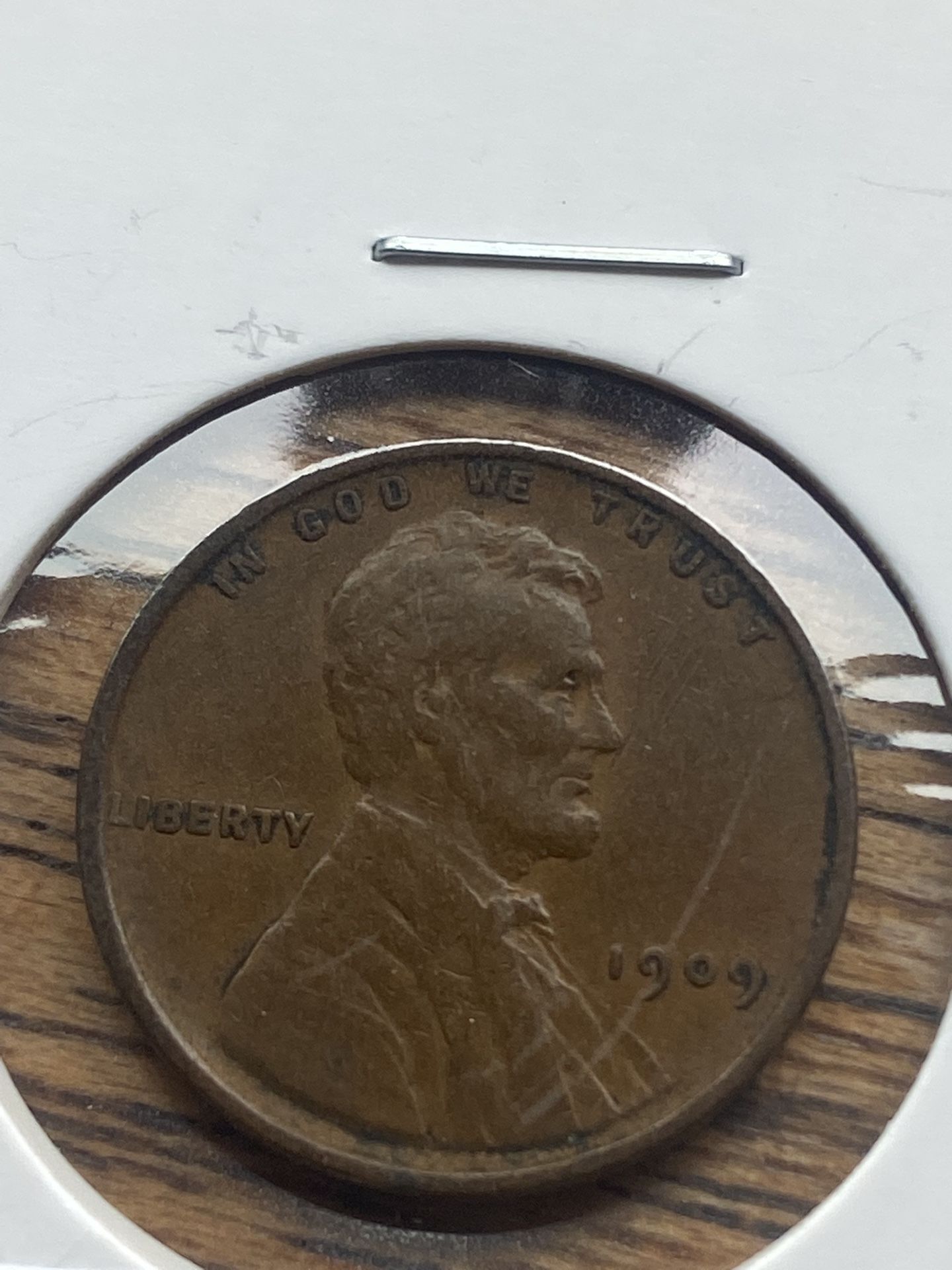 1909 VDB Lincoln Wheat Cent Penny F/- Send Me Your Offer-/