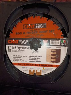 Box and finger joint set
