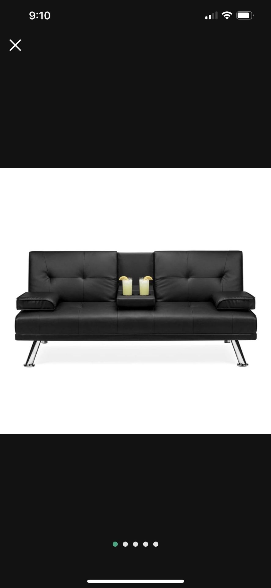 Brand new futon and box