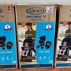 Graco Combo Stroller And Infant Car Seat