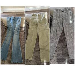 Girl pants size 8 and 10 