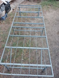 Two Twin size portable bed frames $35 each