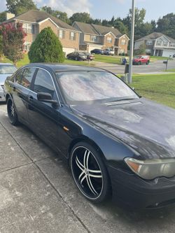 2002 BMW 745i Need Little Works Not Drivable 