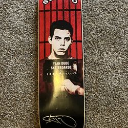 Signed Steve-O Skateboard