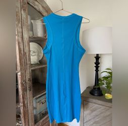 white christmas dresses SKIMS Cotton Rib Long Tank Dress Marble main image 1