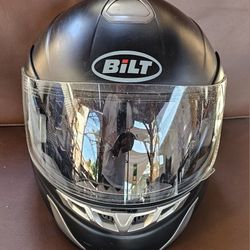 Bilt Model BLH 6 Motorcycle Helmet Black Matte size L