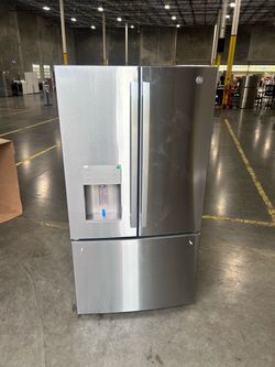 GE French Door Refrigerator Stainless Steel