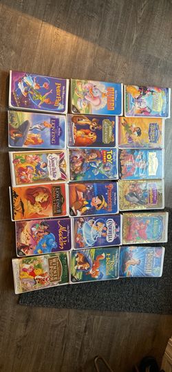 Disney VHS tapes