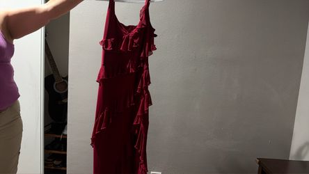 Vestido guinda