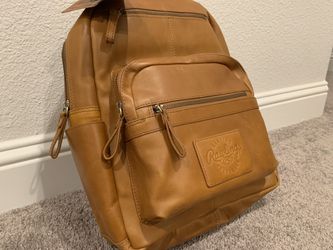 Genuine leather Rawlings backpack