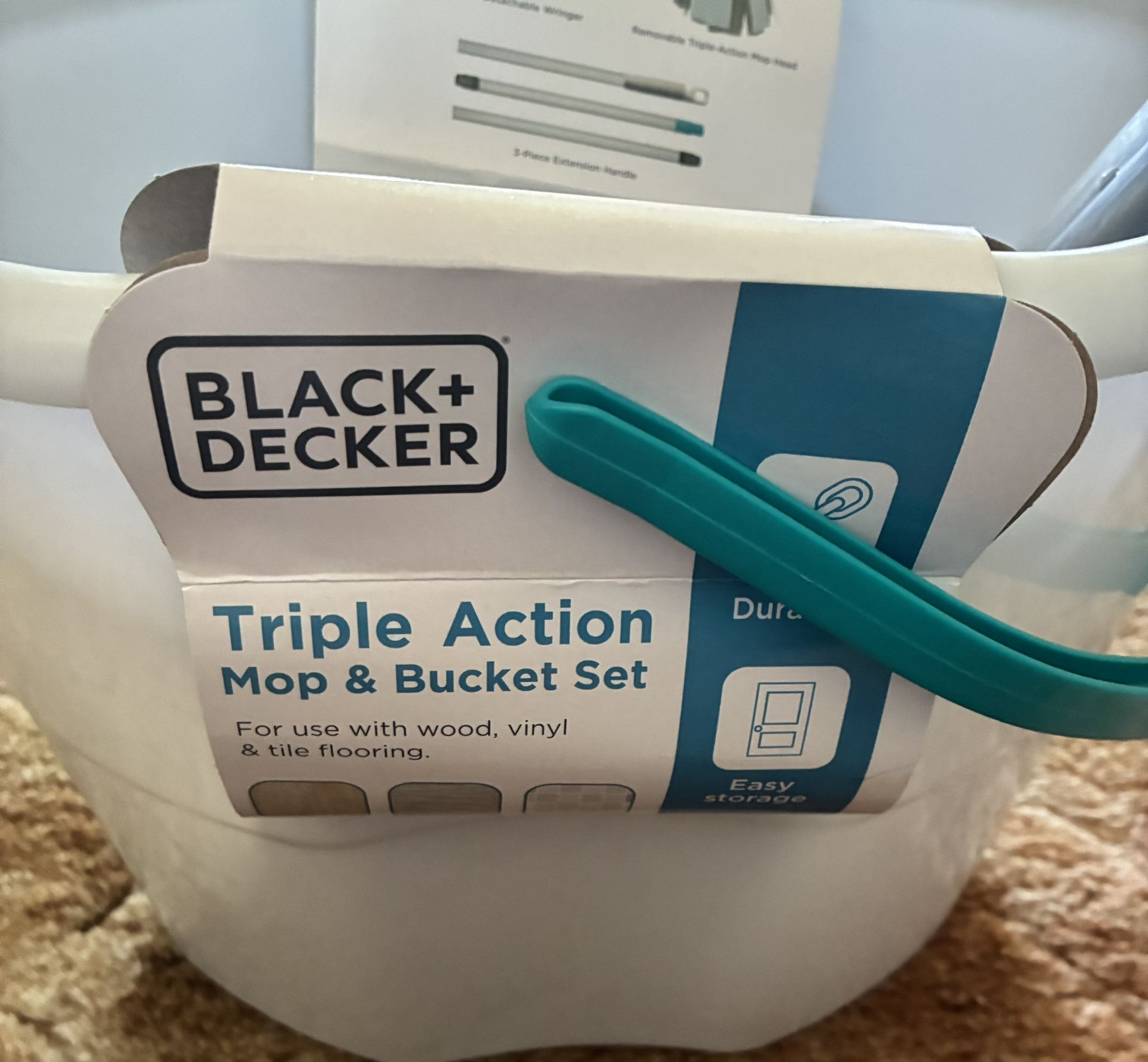 Mop and bucket