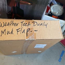 ONLY ONE passenger Side Mudflap For Dualy