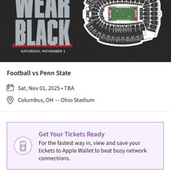 Ohio State vs Penn State
