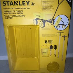 Stanley Jr. Wagon & Garden Tool Set (Brand new)