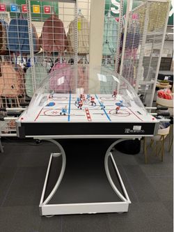 42 in. Dome Hockey Table Game with Electronic Scorer Bubble Hockey