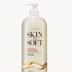 Skin So Soft Radiant Shower Gel 33.8oz 