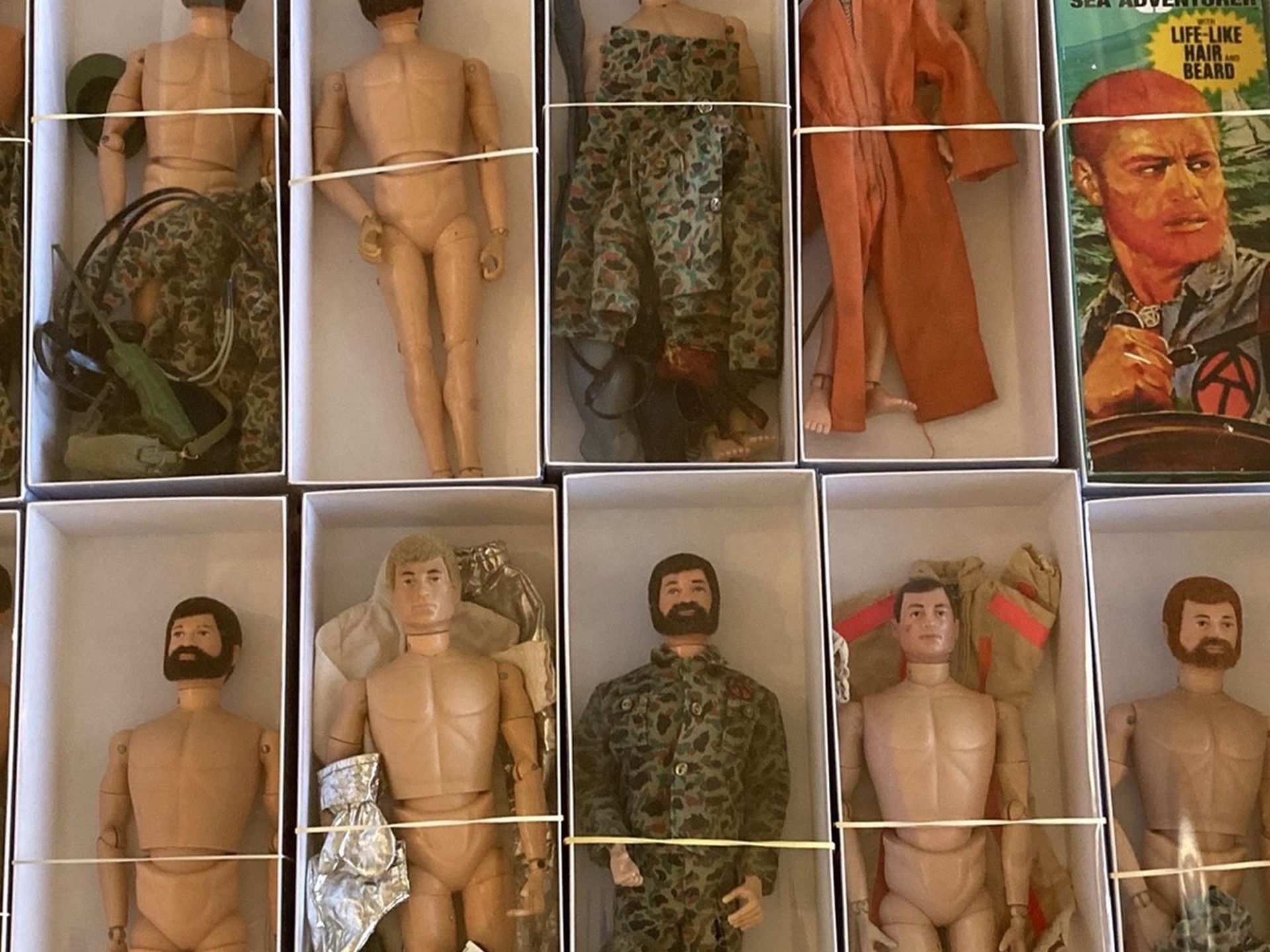 Vintage GI Joe dolls and Jeep action figures accessories doll dolls