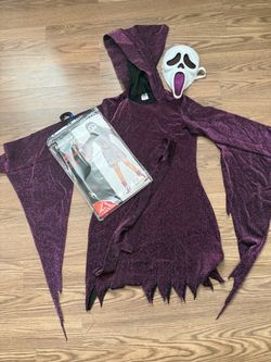Kids XL ghost face costume