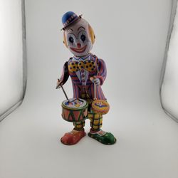 Vintage Mechanical Wind-up Clown
