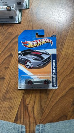 Hot Wheels 2012 All Stars Silver Ferrari California