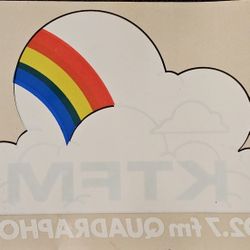San Antonio KTFM 1o2.7 windshield sticker